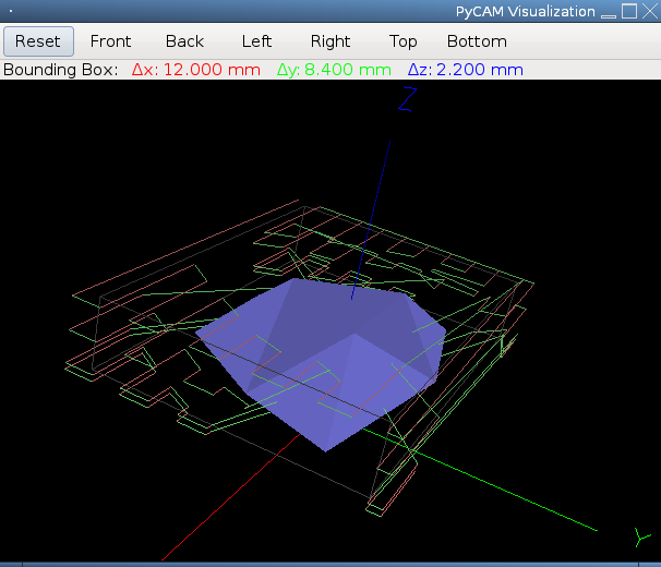 Screenshot of Polygon Cutter 3D View